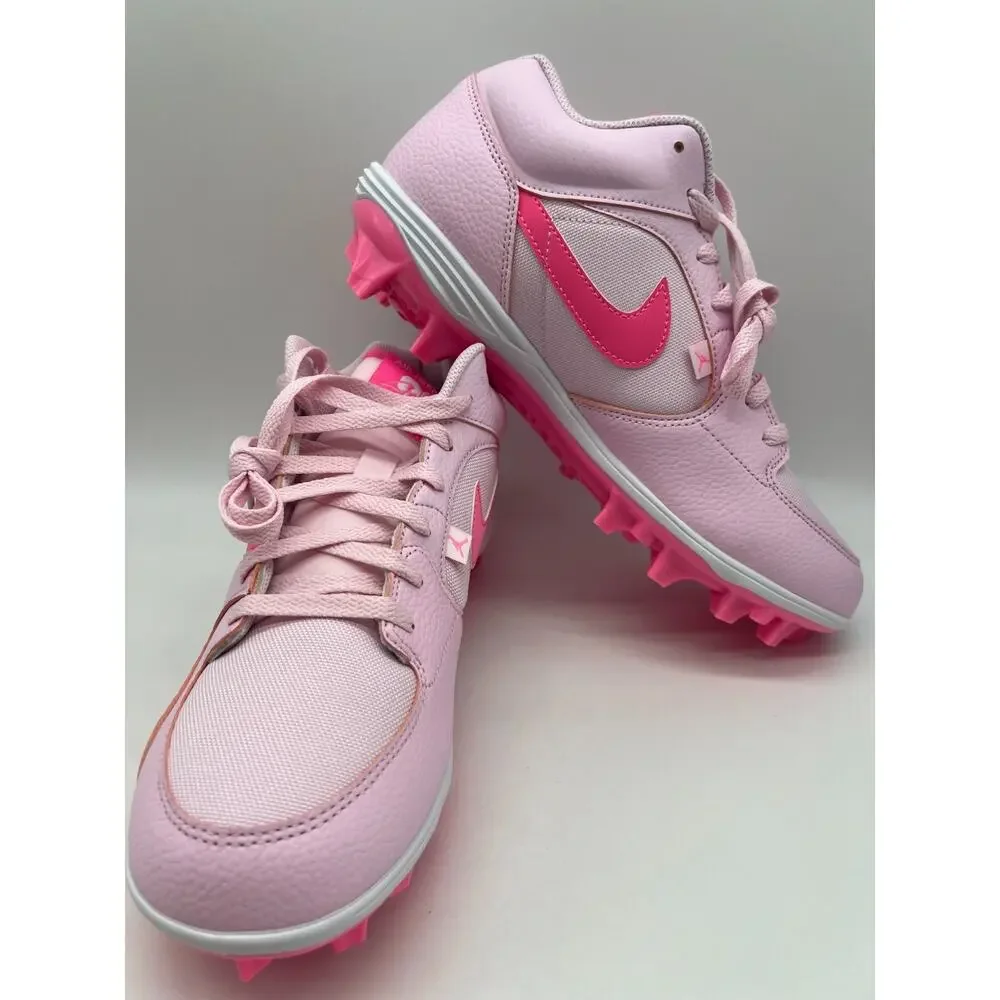 Nike Air Jordan Stadium 90 Low TD Pink White HQ0210-600 Football Men Size 11